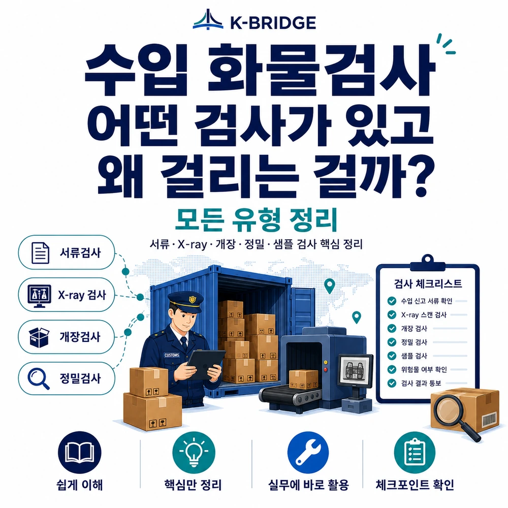 수입 화물검사 종류와 검사 대상 선별 이유 모든 유형 정리 썸네일